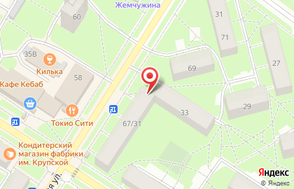 Север Стройснаб на карте