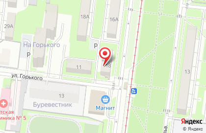 Магазин Градус в Засвияжском районе на карте