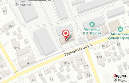 ООО АМТ на Ташкентской улице на карте