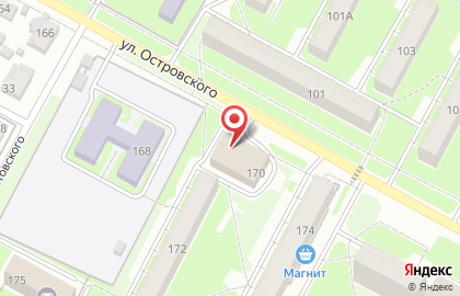 Вариант в Новосибирске на карте