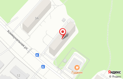 Магазин у дома Авокадо на Коммунальной улице на карте