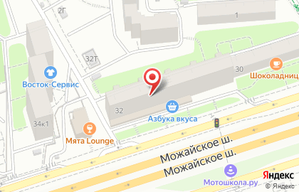 Салон цветов в Москве на карте