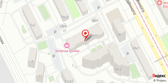 Спа-салон Зелёная Линия на карте
