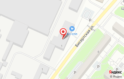 ООО Техноплюс на Бисертской улице на карте