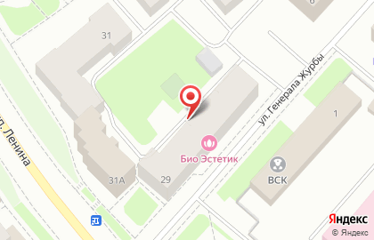 Агентство недвижимости Аметист на проспекте Ленина на карте