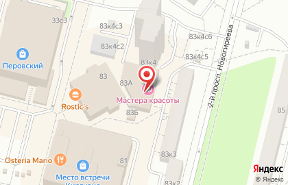 Салон Мастера красоты в Новогиреево на карте