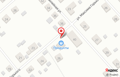 Продуктовый магазин в Омске на карте