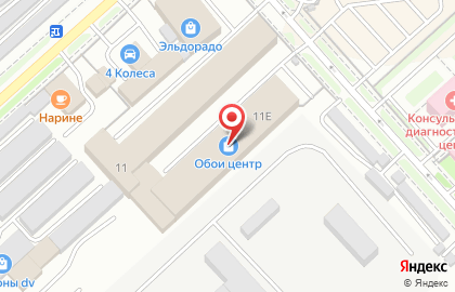 Красный квадрат в Комсомольске-на-Амуре на карте