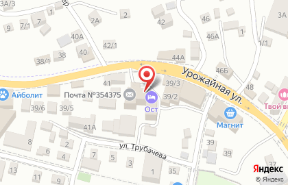Компания Горница на Урожайной улице на карте
