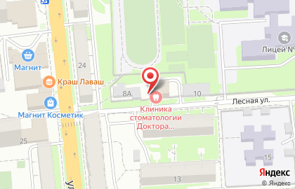 Языковая школа Banana в Ленинском районе на карте