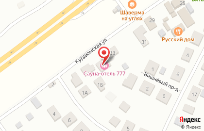 Сауна-отель 777 на карте