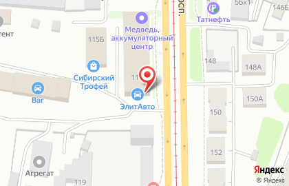 Официальная сервисная станция ЭлитАвто Кемерово на карте