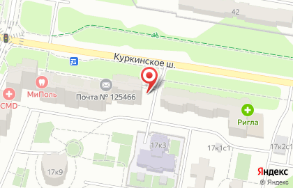 Салон Мишель Лапье на Куркинском шоссе на карте