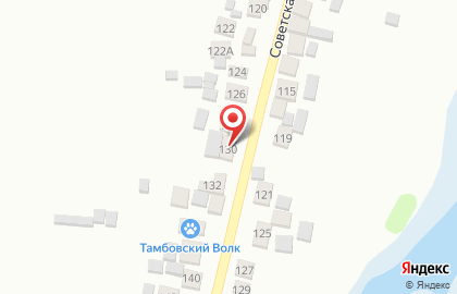 Кинологический питомник Тамбовский Волк на карте