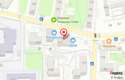 Семья на улице Маршала Борзова на карте