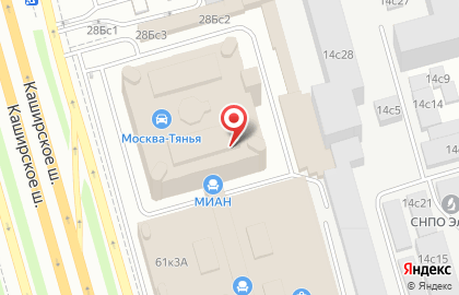 Это Центр Электроники на Домодедовской на карте