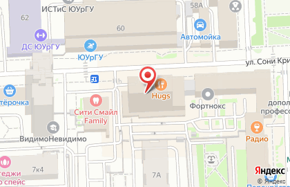 Представительство в г. Челябинске Медвежий угол Увильды в Центральном районе на карте
