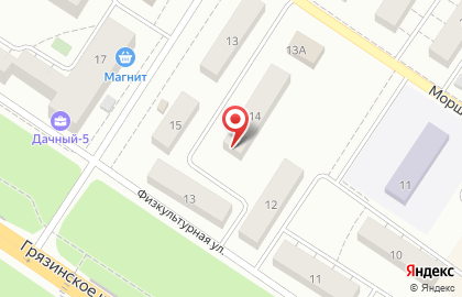 Парикмахерская Селена на Физкультурной улице на карте