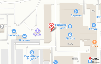 Салон кухонной мебели ЗОВ в Орджоникидзевском районе на карте