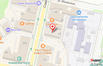Автошкола Автообуч на Советском проспекте на карте