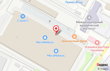 Торговый центр Мега Мебель на карте