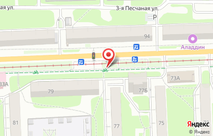 Сеть киосков по продаже кваса Успех в Пролетарском районе на карте