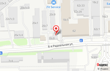 Компания по утилизации отходов СпецТранс Сити в Восточном Бирюлево на карте