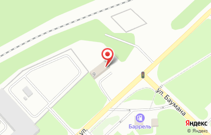 Автомойка Зебра на улице Баумана на карте