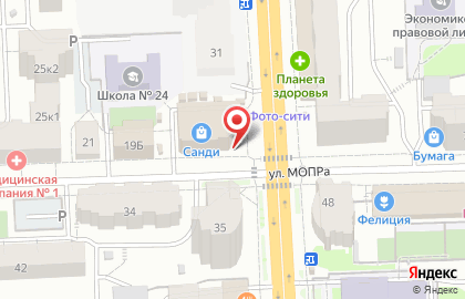Химчистка Айсберг в Кирове на карте