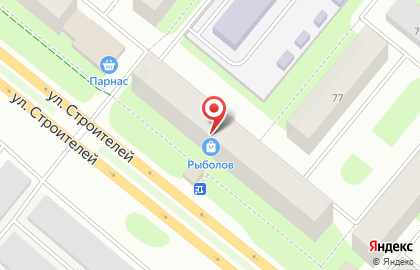 Магазин Рыболов в Мурманске на карте