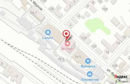 Медицинский диагностический центр Эксперт в Ростове-на-Дону на карте