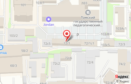 Центр по противодействию экстремизму Управления МВД России по Томской области на карте