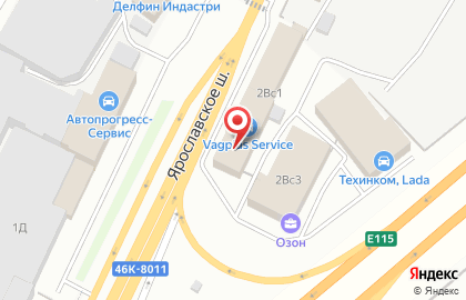 ОКНА РОСТА на улице Ярославское на карте