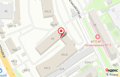 Автоколонна 1264 на карте