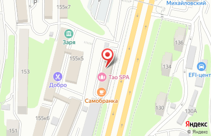 Торгово-сервисная компания ТехАвтоВосток в Советском районе на карте