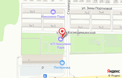 Строительная компания Торговый Дом Горизонт на ​Сталинградской на карте