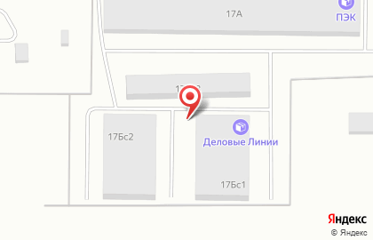 Транспортно-экспедиторская компания Деловые Линии на Восточном шоссе на карте