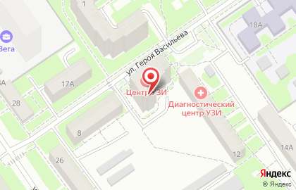 1-я Транспортная компания на улице Героя Васильева на карте