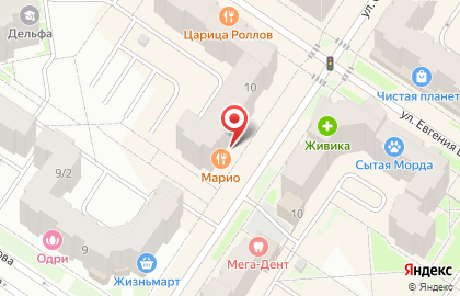 Федеральная сеть Фианит-Ломбард на улице Евгения Богдановича на карте