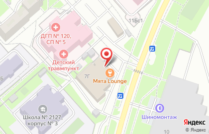 Киоск фастфудной продукции Chef doner на карте