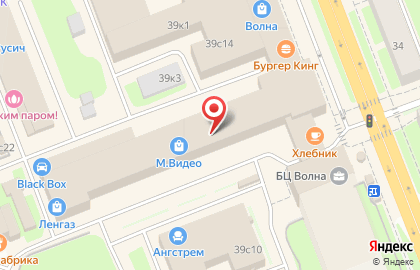 Магазин техники М.Видео на Большой Санкт-Петербургской улице на карте