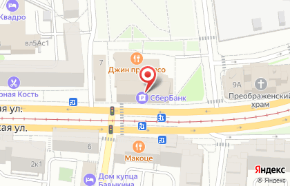 СберБанк в Москве на карте