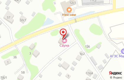 Каштан на карте