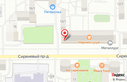 Служба курьерской доставки СберЛогистика в Орджоникидзевском районе на карте