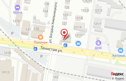 Магазин Винный мир на Тенистой улице на карте
