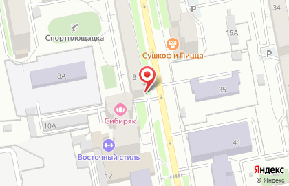Магазин продуктов на улице Мамина-Сибиряка 8 на карте