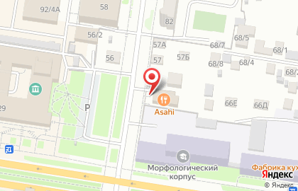 Лаундж-кафе японской кухни Asahi на карте