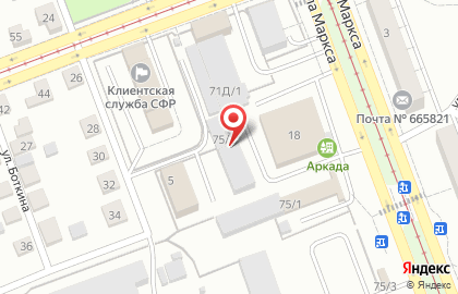 Быстровоз, ООО на карте