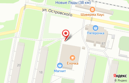 Мясной магазин, ИП Черняев А.В. на карте