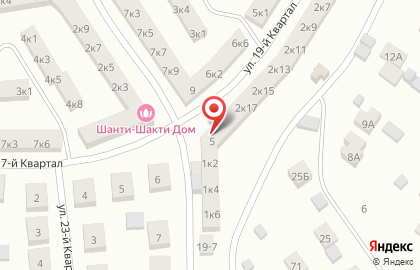 Салон красоты в Москве на карте